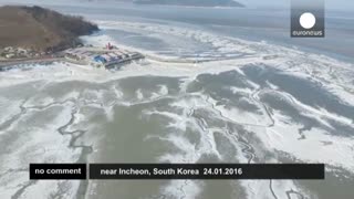 سرمای بی سابقه در آسیا