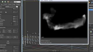 آموزش ساخت پارتیکل fumefx و krakatoa در تری دی مکس (  creating a photorealistic ink drop effect in fumefx and krakatoa)