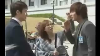 پشت صحنه اصلی و اورجینال شکارچی شهر 2 (چرخش به دور لی مین هو به سبک سیارات منظومه شمسی!)