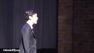 Beakhyun /singing in the rain musical