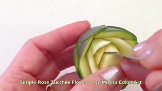 حکاکی میوه آرایی - گل