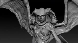 ساخت کاراکتر یک دیو بدریخت ( Creative Development Creating a Gargoyle in 3Ds Max and ZBrush)