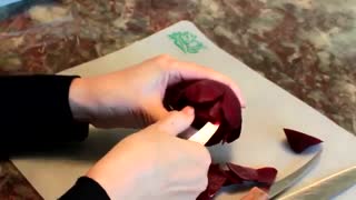 حکاکی روی میوه 2