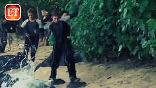 پشت صحنه و تمرینات پیشرفته ی جنیفر لارنس و جاش هاچرسون در هانگر گیمز و کچینگ فایر