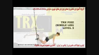 تی ار ایکس. حرکت pike single leg