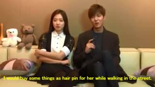 مصاحبه  با مینهو و شین هه (خیلی قشنگه حتما ببینید)