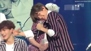 تقلید رقص Kai از Exo - Baekhyun