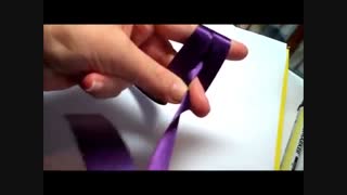 گره زدن پاپیون