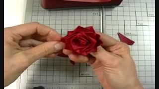 درست کردنِ گل رز