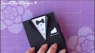 ❤عالی❤ساخت گیفت به شکل لباس عروس و داماد - قشنگ ❤