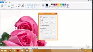 آموزش وبلاگ نویسی 230 | تغییر اندازه تصویر در Paint