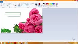 آموزش وبلاگ نویسی 231 | کار با قلم های Paint