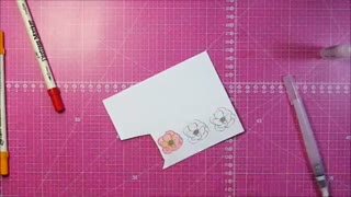 Wedding shaker card with partial die cutting