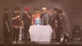 *°•*°•*°•تولد ووهیون مبارک*°•*°•*°• جشن تولد ووهیون در infinite effect..Hong kong