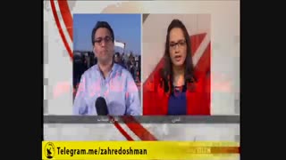 متلک مجری زن به خبرنگار بی بی سی