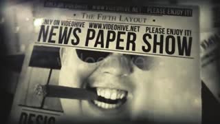 پروژه آماده افترافکت – ویدئوی روزنامه (News Paper Show)