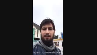 آقای زمانی در برف ❄❄❄❄⛄⛄⛄(ارومیه)
