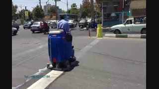 اسکرابر برای شستن کف زمین-دستگاه های کفشور صنعتی