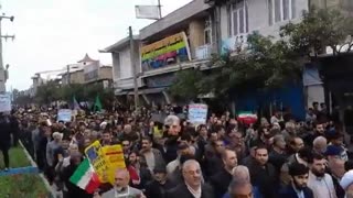 حماسه حضور مردم شهرستان جویبار