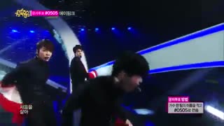 اجرای اهنگ swing  از  super junior M