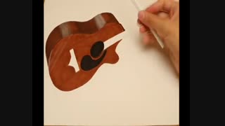 نقاشی 3D (گیتار)