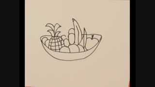 رسم کلمه (میوه ها)