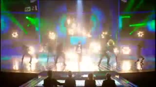 Usher performs on the X Factor singing DJ Got Us Fallin' In Love