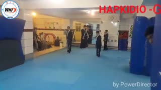 هاپکیدو - استاد نقیبی - آکروبات رزمی هنرجویان