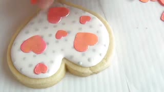 کوکی  قلبی ولنتاین رویال آیسینگ