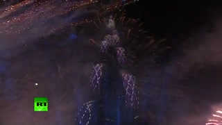 مراسم سال نو 2015 در برج خلیفه، دبی، امارات متحده عربی