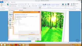 آموزش وبلاگ نویسی 276 | تنظیمات Live Writer