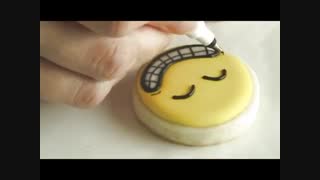 کوکی شکلک با رویال آیسینگ