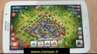 ربات اندروید بازی کلش