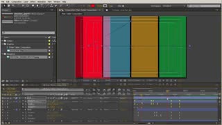 آموزش ایجاد گرافیک های متحرک و افکت گذاری بر روی آن ها در افترافکت (Creating Contrasting Animations with Solid Shapes)