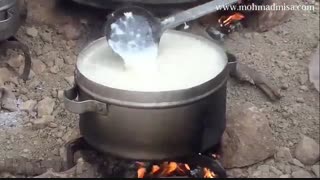 مراسم سنتی ایل بهمئی در روستای منجوک