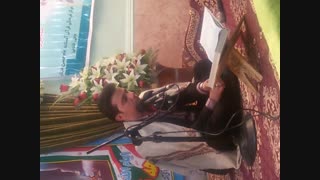 مراسم انس  باقران حاجی خادمی قاری اقای ناصری