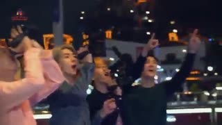 شهربازی رفتن گروه EXO