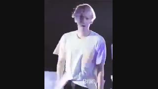 ترسیدن بکهیون در صحنه