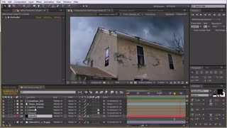 آموزش ساخت و بازسازی صحنه های ترسناک ومتروک در افترفکت (Compositing Decay into Architectural Footage in After Effects)