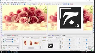 واترمارک تصاویر در نرم افزار Advanced JPEG Compressor