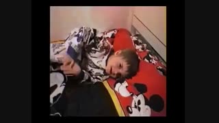 ویدیویی از بچگی justin bieber