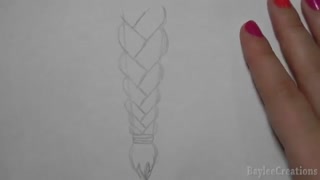 نقاشی کشیدن مو