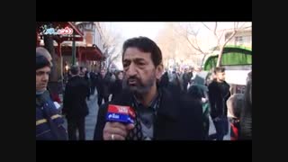 مصاحبه خنده دار با مردم درمورد کلید روحانی (جدید 2016)