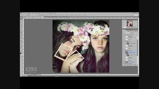 آموزش ساختن کولاژ در فتوشاپ  ( rahagfx.com )
