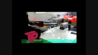 بسته بندی جعبه با دستگاه شیرینگ کابینی توس پک