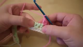 آموزش بافتن گل