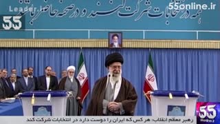 رهبر معظم انقلاب: هر کس که ایران را دوست دارد در انتخابات شرکت کند