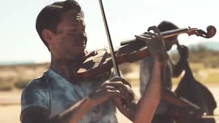 ویولن فوق العاده زیبا با صحنه جنگ