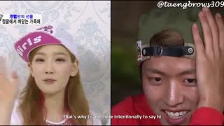 INFINITE - SNSD - Seohyun  TaeYeons Message to Lee Sungyeol - پیغام ته یون( عضو سونیاشیده) به لی سونگ یئول اینفینیت .. خخخخخ  D: