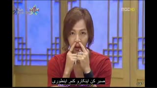 (زیرنویس فارسی) جانگ کیون سوک ثابت میکنه جراحی زیبایی نداشته  (: